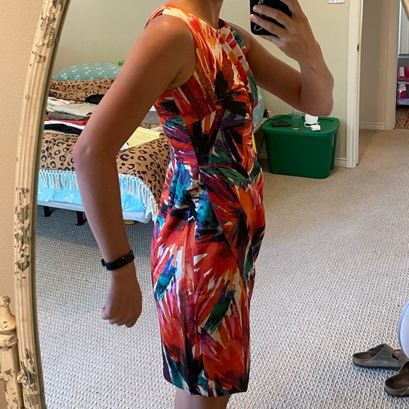 💐 Ann Taylor jungle dress - Picture 4 of 6